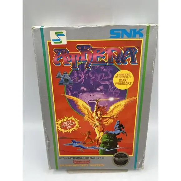 Athena (Nintendo Entertainment System, 1985) 5 Screw With Original Box